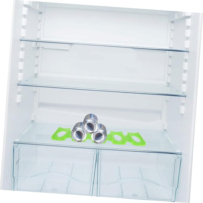 2pcs Silicone Beer Pad Organizer for Refrigerator Stackable Drink Holder for Beer Wine and Beverage Storage for Home and Parties