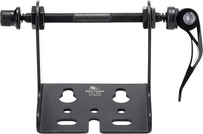Bike Hand YC-92 Bicycle Drag Mount (Car Base, Indoor Storage) x 2 Set, YC-92 x 2, Black