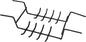 Ultrasonic Cleaner Bar Hanging Rack with 16 Pegs Jewelry Making Cleaning Tool