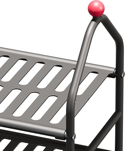Shoe Rack, 5-Tier Shoe Organizer, Metal Storage Shelf, Shoe Rack for Closet, Free Standing Shoe Racks for Entryway, Garage & Doorway, Sturdy Shoe Shelves, Black
