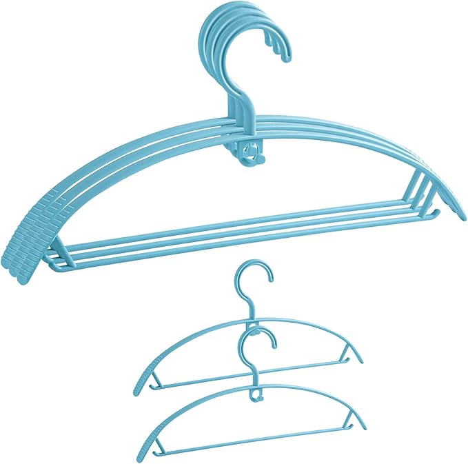 AYO Clothes Hangers, Non-Slip, Laundry Hanger, Storage, Prevents Cracking, Non-Marking Hangers, Stylish, Non-Slip, Suit Hanger, Pants Hanger, Prevents Shape Shape, Clothes Pants, Wet and Dry Hangers,