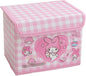 Kawaii Caretoon Fodable Stoage BIn, Cute Anime Collapsible Organizer basket Makeup Holder Office Desk Room Storage Bin (Pink Rabbit)