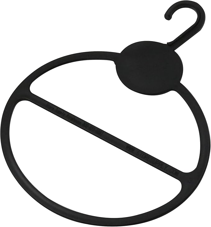 SSWBasics Black Scarf Hanger - Pack of 50