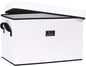 SCOUT Rump Roost LG - Large Lidded Storage Bin with Handles, Collapsible, Stackable, Doubles as Seat or Table, Holds 90 Lbs