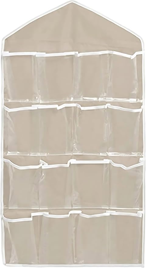 16 Pockets Clear Over Door Hanging Bag Shoe Rack Hanger Storage Organizer Attractive design