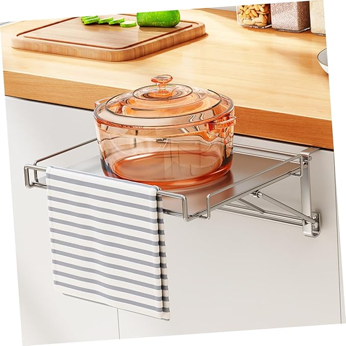 Cabilock Door Cabinet Shelf Organizer Hanging Storage Spice Organizer for Kitchen