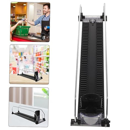 Beverage Pusher Can Organizer Drink Automatic Pusher Glide for Refrigerator Shelf