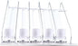 KIMISS Drink Organizer for Fridge Spring Loaded Adjustable Push Rod Slide Rail Soda Can Dispenser for Beer Beverages 38cm Black (White)