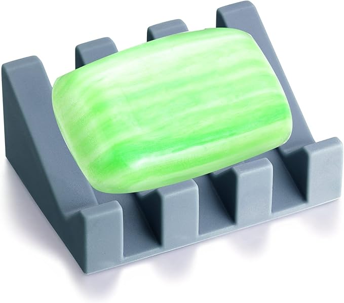 Soap Dish, Bar Soap Holder for Shower for Bathroom, Kitchen, Bathtub, Easy to Clean, Keep Soap Dry, Extend Soap Life