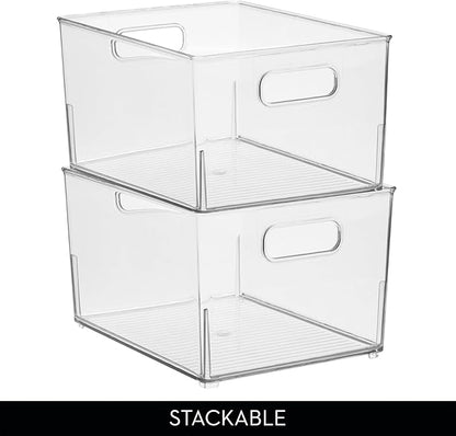 InterDesign iDesign RPET Bath Clear Bin