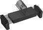 NORTHERN BROTHERS Pants Hangers 10 Pack – Black Plastic Pant Hanger with Clips – Adjustable, Non Slip, Space Saving – for Pants, Skirts, Shorts, Jeans