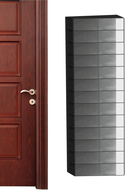 Door Shoe Organizer | 26 Pockets Hangable Holder | Hangable Foldable Shoe Organizer Door Hanger - for Boot High Heel Storage Entryway Closet Bedroom