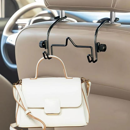 Cowboy Hat Holder Rack for Truck SUV Car 2 Pack Back Seat Cowboy Hat Rack, Removable Metal Hard Hat Holder,Keep Hat Shape Car Accessories