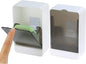 HANCELANT Bathroom Soap Dishes, 2 Pack Bar Soap Holder with Drain Wall Mounted Soap Box for Shower, Bathroom, Kitchen Sink, Keep Soap Bars Dry, Waterproof Dustproof, No Drilling, Adhesive Include