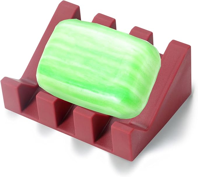 Soap Dish, Bar Soap Holder for Shower for Bathroom, Kitchen, Bathtub, Easy to Clean, Keep Soap Dry, Extend Soap Life