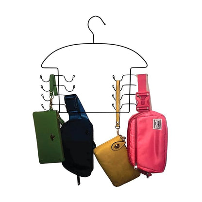 Organizer Hangers for Tank Tops, Bras & Camis by Dr. Organizer – USA Patented Steel 3-Piece Set – Space-Saving Multi-Hanger Holds 24 Garments – Rust-Resistant, Durable Closet & Laundry Organizer