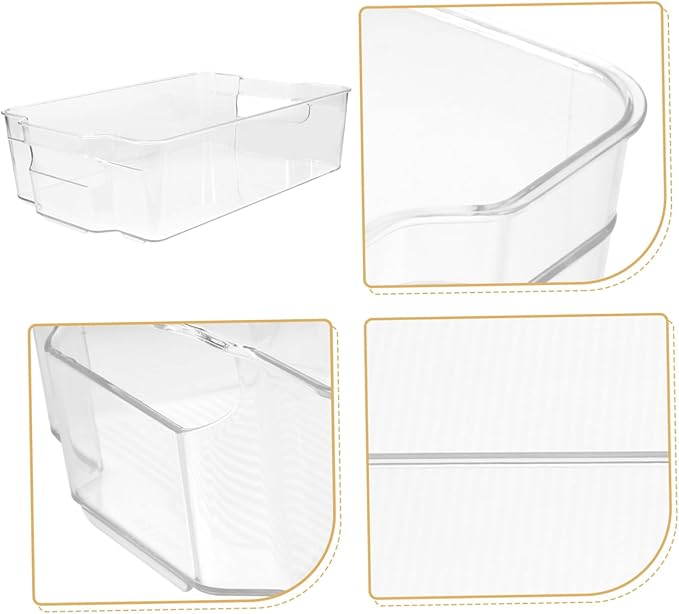 Refrigerator Storage Boxes Fridge Drink Dispenser Canned Food Storage Container Soda Bottle Holder Fridge Organizer