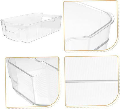 Refrigerator Storage Boxes Fridge Drink Dispenser Canned Food Storage Container Soda Bottle Holder Fridge Organizer