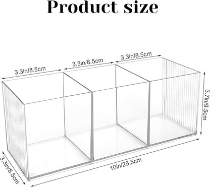 Rainmae Cutlery Storage Organizer, Plastic Cutlery Utensil Holder Storage Organizer Caddy for Kitchen Countertop Organization, Holds Fork, Knife, Spoon, Silverware Tableware Storage Box