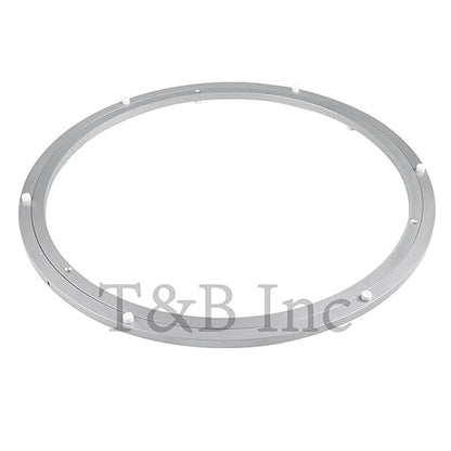 TamBee 20 Inch Lazy Susan Hardware Aluminum Bearing Metal Rotating Turntable Bearing Swivel Plate Hardware Lazy Susan Bearing Lazy Susan Parts Lazy Susan Mechanism Lazy Susan Kit Lazy Susan Base Only