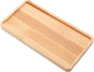 Rectangular Bamboo Tray – 6.9” × 3.5” Outer Size, 6.5” × 3.1” Inner Size, Natural Decorative Organizer for Bathroom, Vanity, Toilet Tank Top, Desk, Entryway or Kitchen Use.