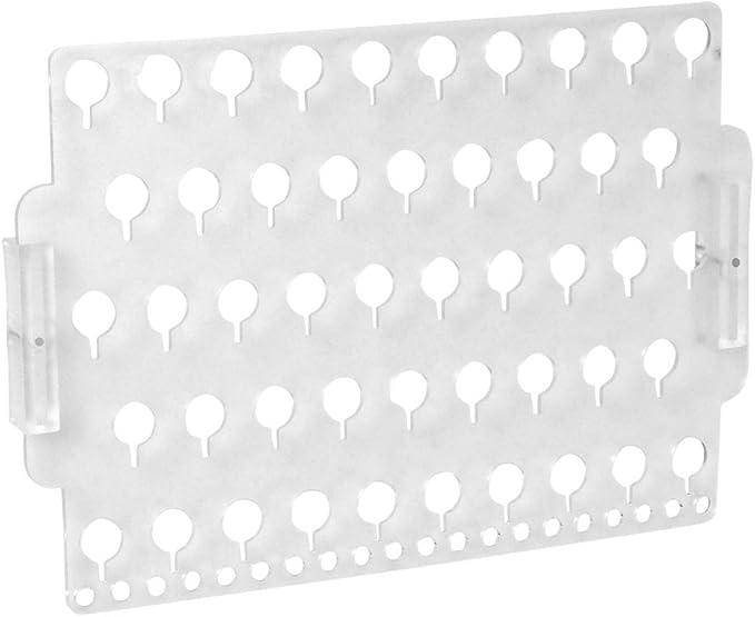 JR30-FR Frosted Wall Mounted Earring Organizer & Display Rack