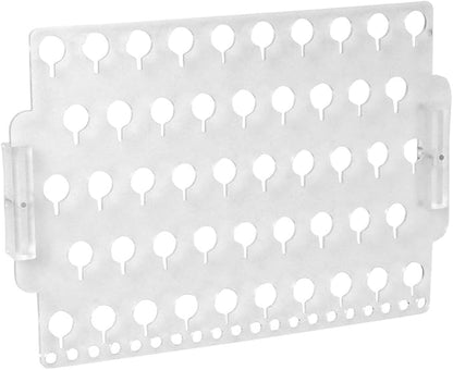 JR30-FR Frosted Wall Mounted Earring Organizer & Display Rack