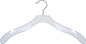 NAHANCO Contemporary Collection: Wooden Shirt Hanger with Notches, 17" White (Pack of 100)
