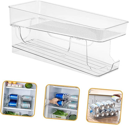Multi-Function Can Holder Household Fridge Organizer Soda Organizer Refrigerator Can