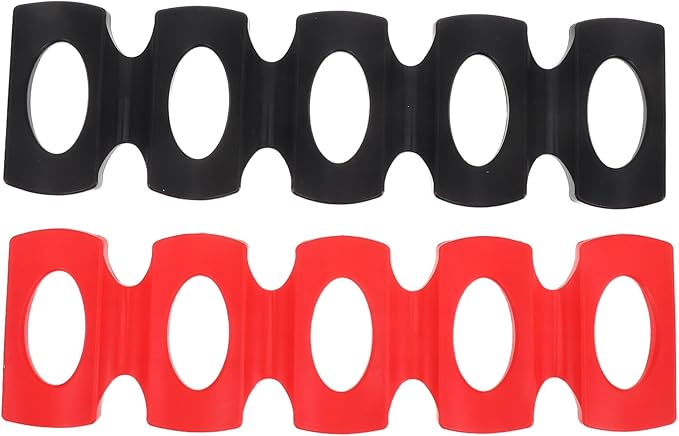 ibasenice 2pcs Silicone Beer Storage Mats Pantry Bottle Stacking Holder Countertop Bottle Rack Refrigerator Can Stacker Can Holder Rack