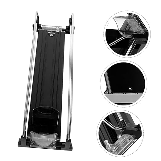 Refrigerator Soda Organizer 2pcs Automatic Pusher Can Dispenser Stackable Can Organizer for Fridge