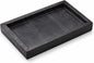 Natural Black Marble Tray for Bathroom | Kitchen | Vanity | Desktop, Stone Organizer for Coffee Table, Dresser, Nightstand, Candles, Soap, Towel, Plant, Jewelry (10" x 6"), Rectangular