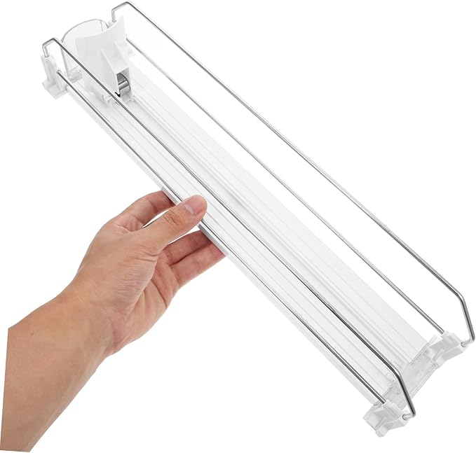 Modern Beverage Storage Box Fridge Drink Organizer Soda Can Dispenser Pusher Glide Touchless for Refrigerator Supermarket Display