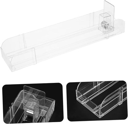 Cabilock Effortless Installation Drink Organizer Plastic Pusher Tray Rack Retail Display Case Soda Can Dispenser for Store