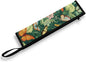 COEQINE Butterfly Utensil Holder Green Portable Fork Spoon Knife Organizer Hawaii Style Work Storage Case With Handles Zipper Chopstick Case Silverware Case With Handles for Travel