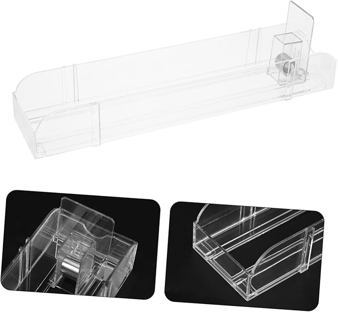 Soda Can Dispenser for Refrigerator Automatic Display Case Fast Pusher Glide Retail Can Organizer for Business Enhancement