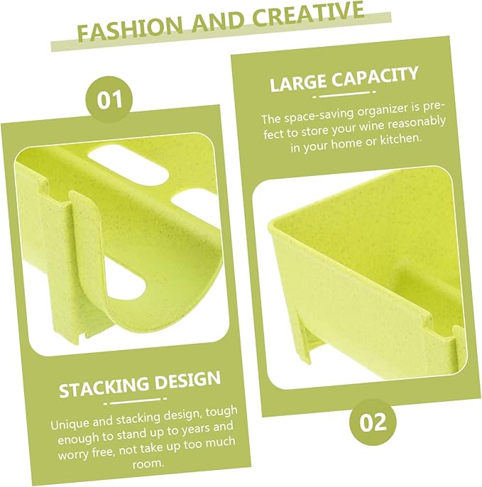 4pcs Stackable Can Organizer for Refrigerator and Pantry Storage Material Dispenser Rack Space-Saving Design for Beverages Soda and Wine