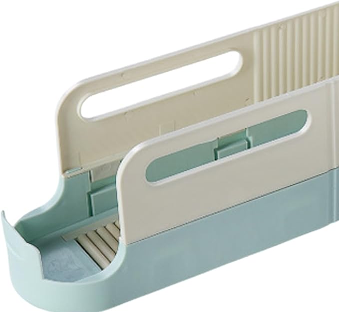 Drink Organizer For Fridge, Automatic Rolling Access, 34x8.1x12.5cm, Refrigerator Can Holder, Beverage Storage Rack, Space-Saving Design, For Kitchen Pantry Bar
