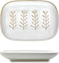 HighHerz Aesthetic Ceramic Soap Dish for Shower, Soap Holder with Raised Relief, Shower Soap Dish for Shampoo Bar Or Sponge, Soap Saver for Bathroom, Kitchen, Sink, Decorative Soap Tray (White)