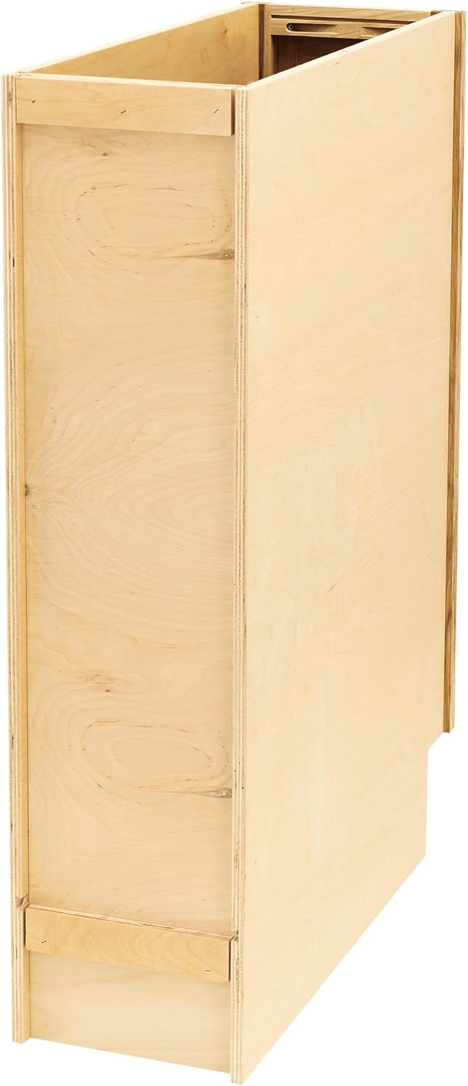 Quicklock RTA (Ready-to-Assemble) | Base Kitchen Cabinets - Shaker Style | Made in America (Rustic Hickory, 9" Wx34.5 Hx24 D Base)