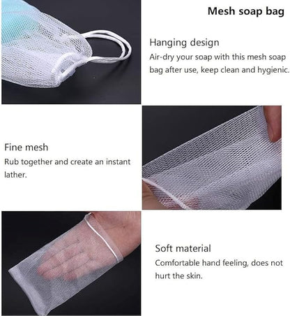 Soap Holder Container, Vonpri Portable Bar Soap Saver Scrubber Case for Bathroom and Kitchen (Grey)