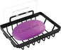 Carrie Joe Soap Dish Holder No Drilling 304 Rustproof Stainless Steel Wall Mounted Soap Holder Tray Bar Sponge Holder for Bathroom & Kitchen