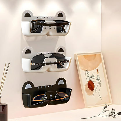 Nokiils 4 Pack Sunglass Organizer, Cat-shaped Sunglasses Holder, Glasses Organizer for Entryway, Living Room, Bedroom, Bathroom