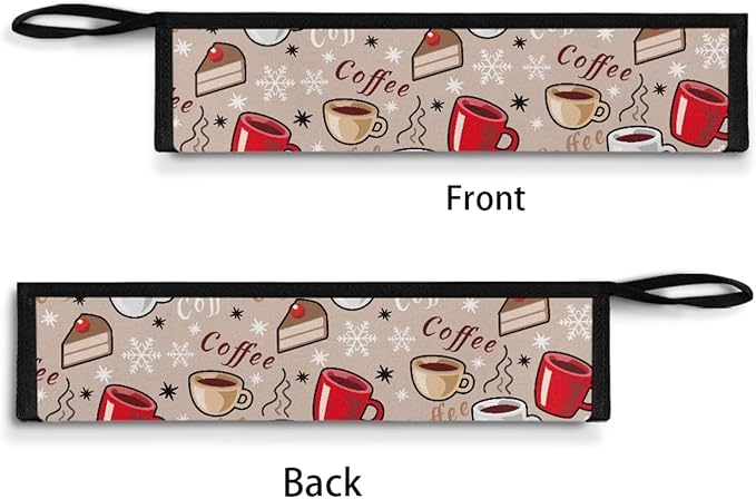 Cutlery Storage Bag Travel Silverware Cloth Bags for Travel Tableware Carrying Bag Travel Silverware Case Utensil Pouch Utensil Case,Coffee