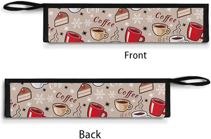 Cutlery Storage Bag Travel Silverware Cloth Bags for Travel Tableware Carrying Bag Travel Silverware Case Utensil Pouch Utensil Case,Coffee