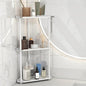 FLE 3 Tier Corner Bathroom Counter Organizer, Countertop Corner Shelf,Makeup Organizer and Storage for Bathroom