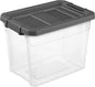 Sterilite Box Stacker Modular Clear 30QT 14733V06
