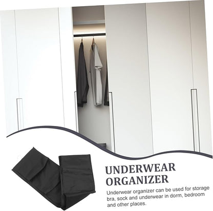 Over The Door Hanging Organizer Bag for Shoes Bras Underwear Wardrobe Storage for Closet Bedroom Dorm Stylish Multi Functional Design