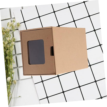 Cabilock Thickened Paper Drawer-type Shoe Storage Box for Women Stackable Organizer for High Heels and Accessories for Home Use and Closet Organization