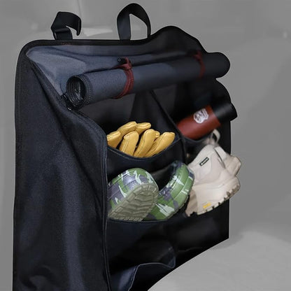 iKamper Shoe Rack | Hanging Camping Shoe & Clothing Organizer for Rooftop Tents | Keeps Footwear Off the Ground | Water-Resistant with Quick-Dry Mesh Pockets
